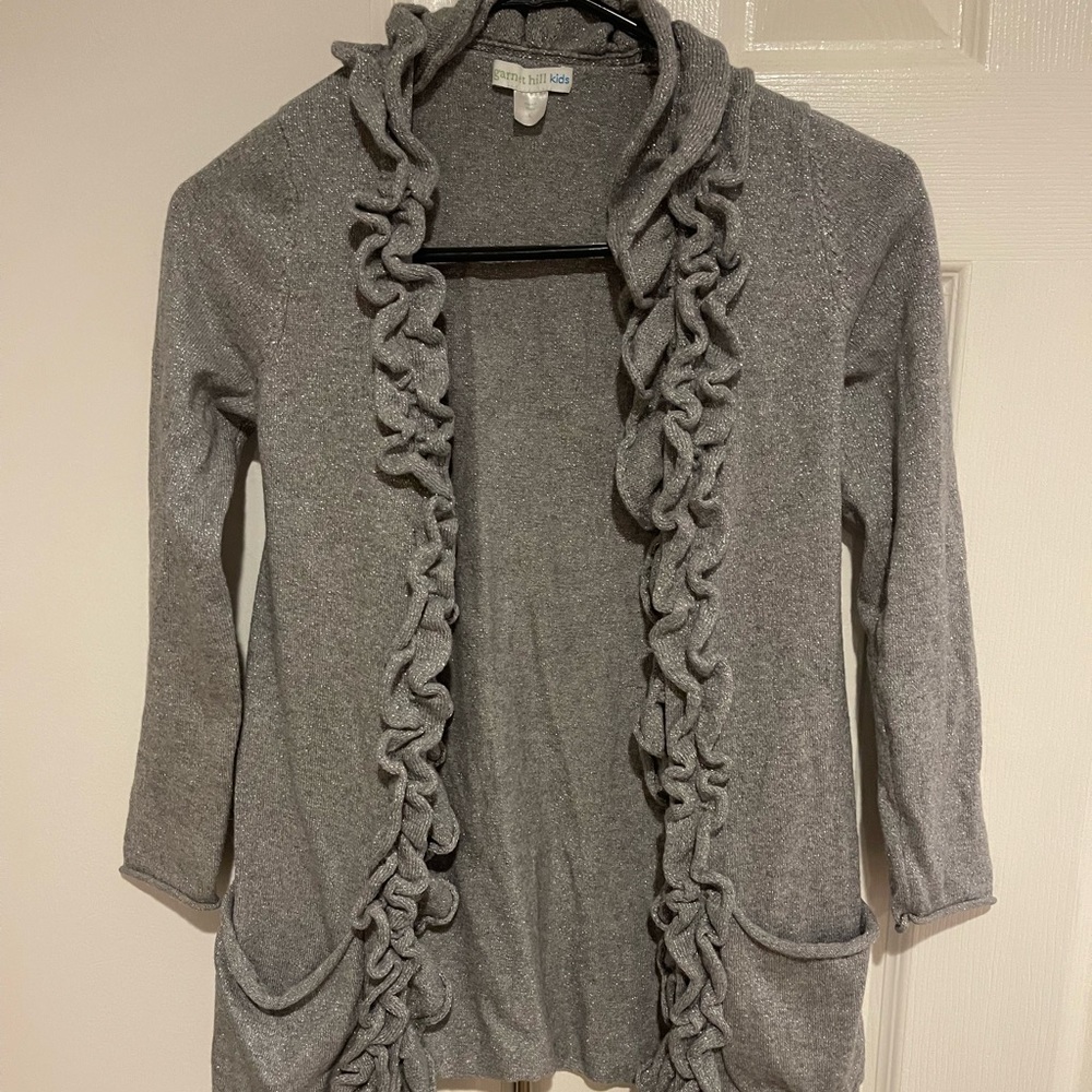 Garnet Hill Kids decorative cardigan